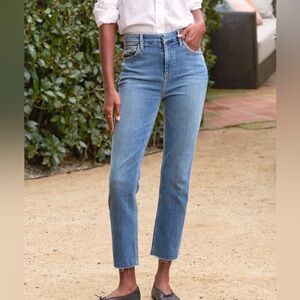 Frank & Eileen Derry high-rise straight leg jean size 30